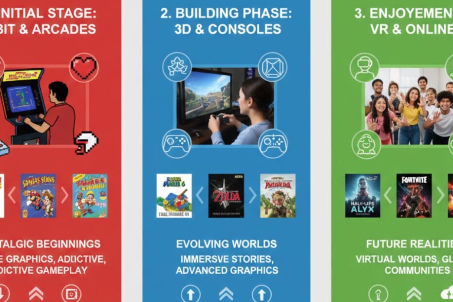 History of Video Games: From 8-Bit to VR