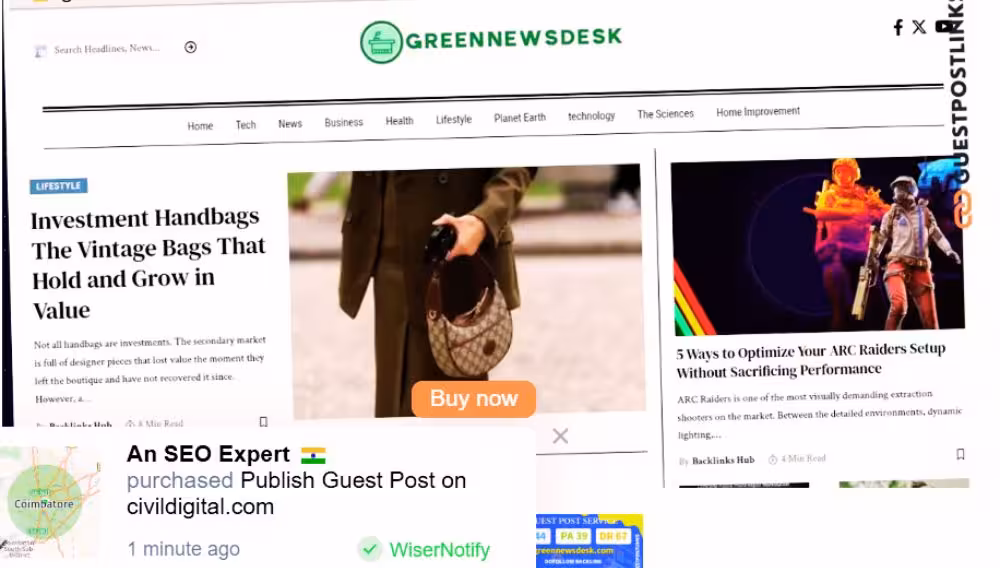 GreenNewsDesk: The Ultimate Hub for Eco-Conscious Living